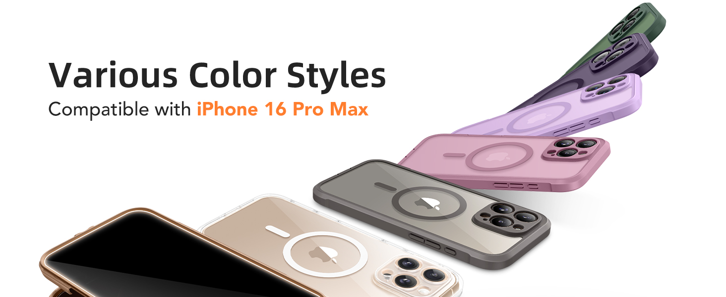 Compatible for iPhone 16 Pro Max Case