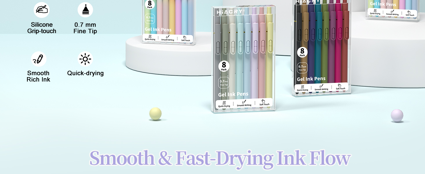 gel pens
