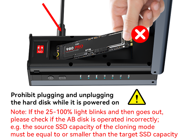 M.2 NVMe SSD Cloner