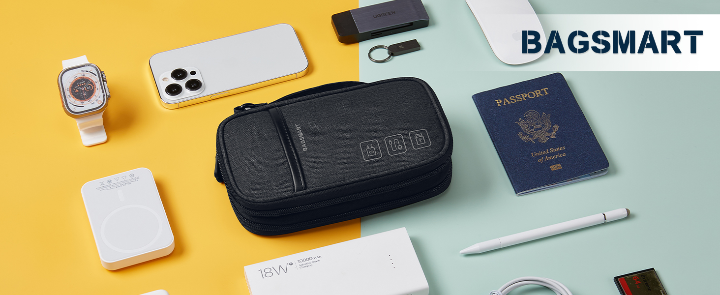 Travel Cable Organizer Case