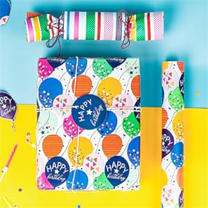birthday wrapping paper