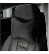 Osilly Car Headrest Pillow, Soft Comfortable Breathable Memory Foam Ergonomic Design Automotive N...