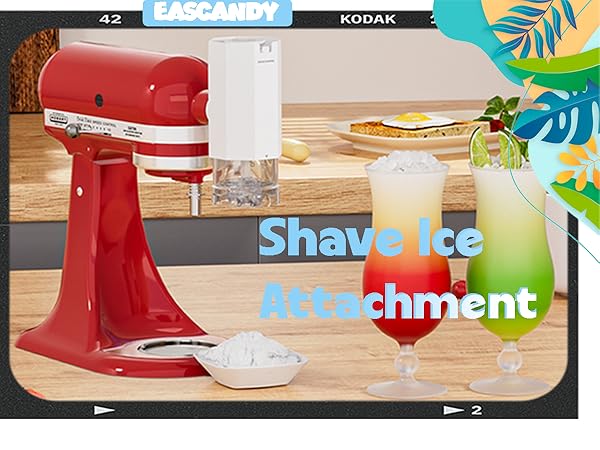 kitchenaid shave ice attachment