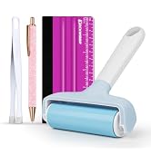 TECKWRAP Brayer Roller Set for Vinyl DIY Crafts & Relief Printing - 4 PCS | Printmaking Brayer, P...