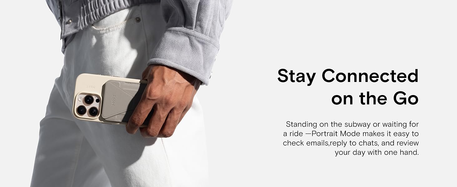 stay connected on the go