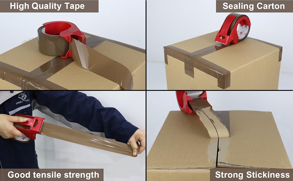 brown tape for packing boxes