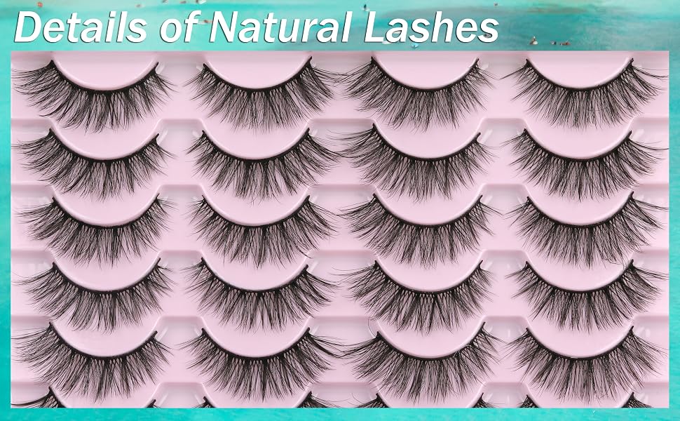 Kiromiro Fluffy lashes mink natural look