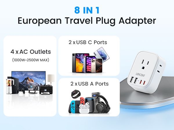 International Travel Adapter Set