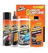 Armor All Car Wash and Car Cleaner Kit by Armor All, Includes Glass Wipes, Car Wash & Wax Concent...