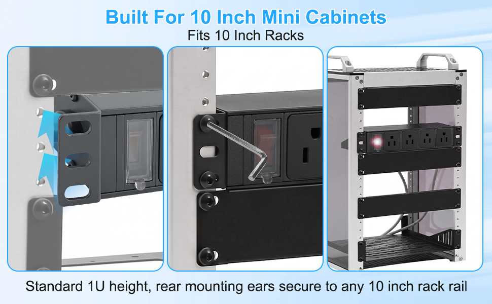 10 Inch Rack PDU