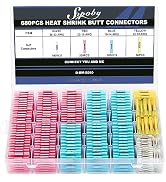 680PCS Heat Shrink Wire Connectors