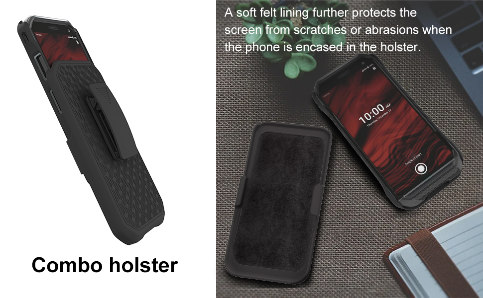 Ailiber Compatible with Kyocera DuraForce Ultra 5G UW Case with Screen Protector