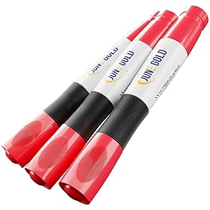 June Gold Red Markers