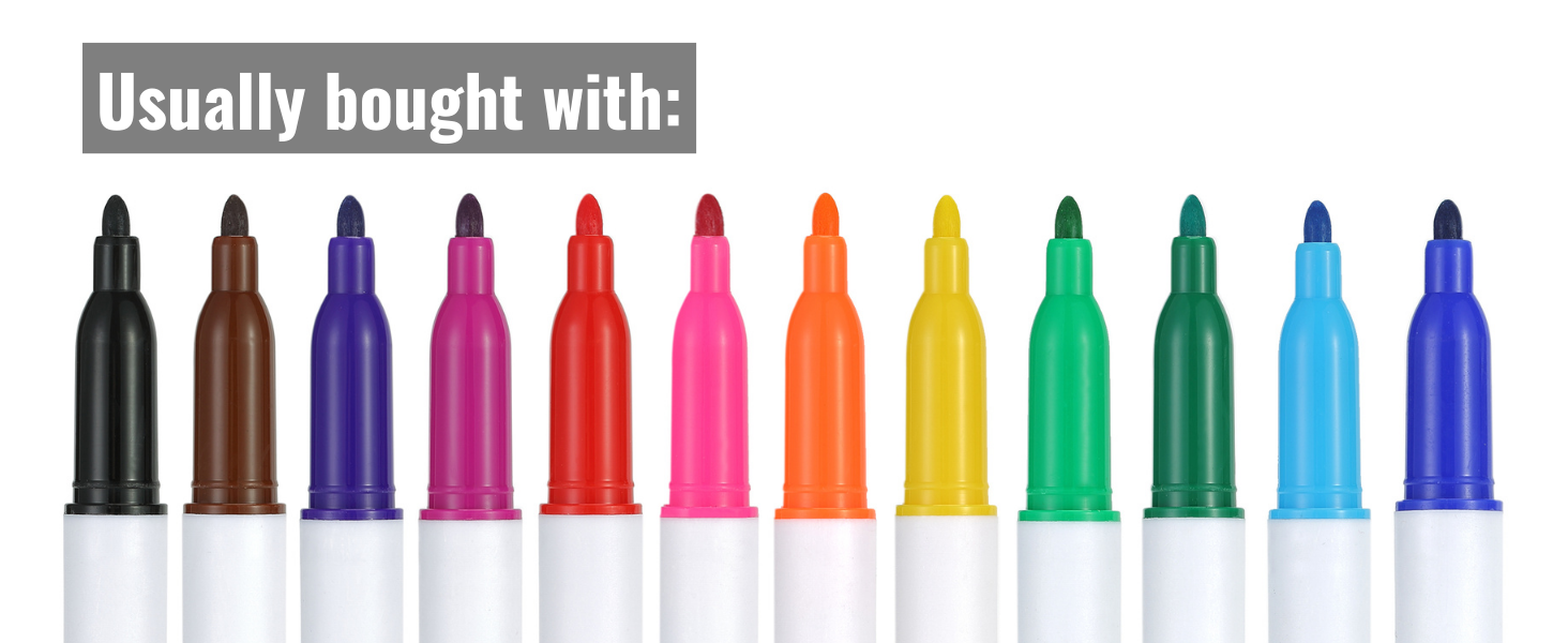 White Board Markers Dry Erase, Whiteboard Markers, Dry Erase Markers for Kids