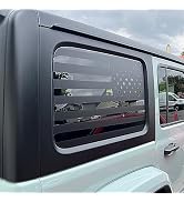 Smeyta Car Rear Window Decals,American Flag Sticker for Jeep Wrangler JL JLU 2018-2022 2023,Back ...