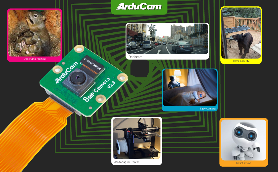 Arducam for Raspberry Pi Camera Module V2