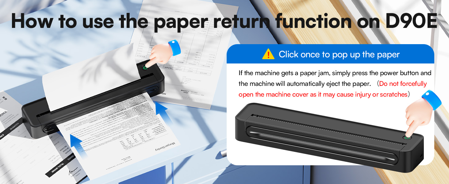 portable printers wireless for travel thermal paper