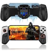 Joso Phone Controller for iPhone/Android with Phone Case Support, Mobile Gaming Controller with C...