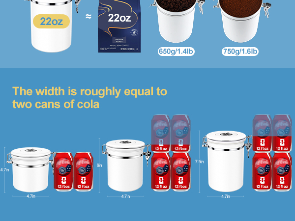 Airtight Coffee Canister