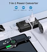 2000W Voltage Converter US to Europe for Hair Dryers, 220V to 110V Converter for European Travel ...