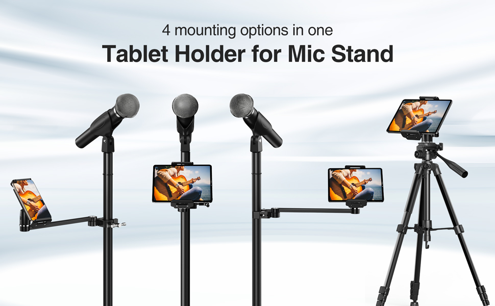 IPAD HOLDER FOR MIC STAND