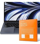 UPPERCASE Premium Palm Rest Protector Skin Cover Set Compatible with 2022 2024 MacBook Air 13" wi...