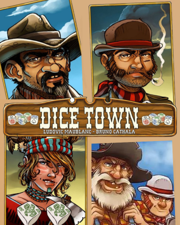 Dice Town games for kids and adults fun strategy games for friends and family game night