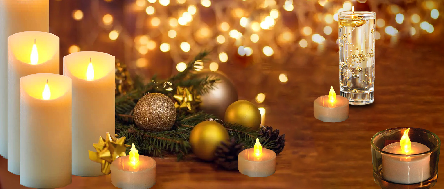 LED Tea Lights Candles Realistic