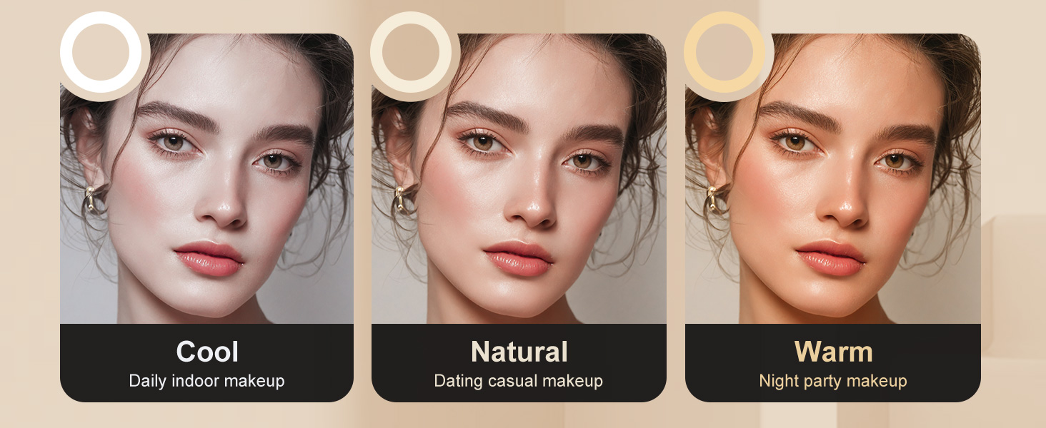 3 lighting modes