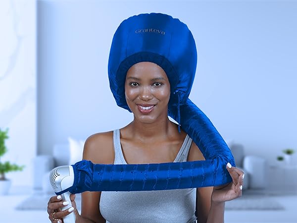 portable hair dryer with hood