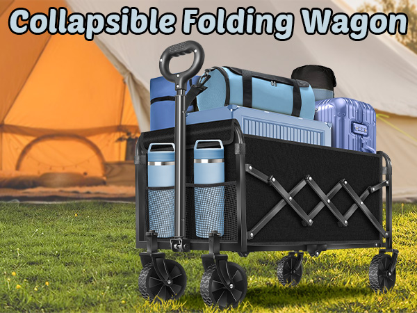 collapsible wagon cart