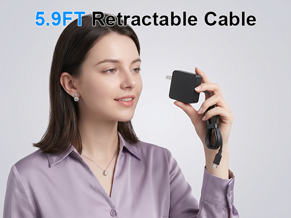 5.9FT Retractable Cable