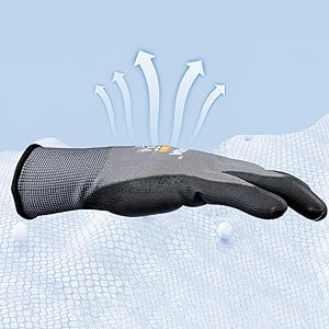 kebada breathable work gloves