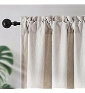 Joydeco Blackout Curtains 96 Inch Long - Warp Knit Textured Drapes with Reinforced Edges, Rod Poc...