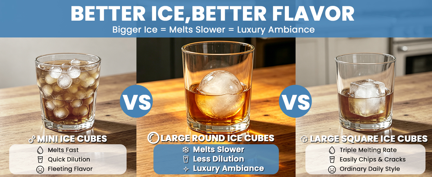Ice cube trays for freezer feature thicker edges for effortless twisting when removing ice