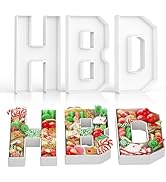 HILAVO Charcuterie Letters HBD, 3 PCS 13.7
