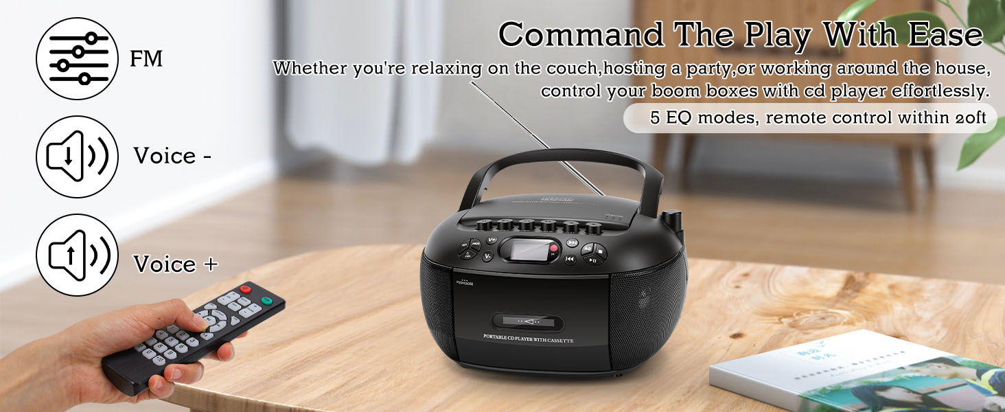 cd player with remote control