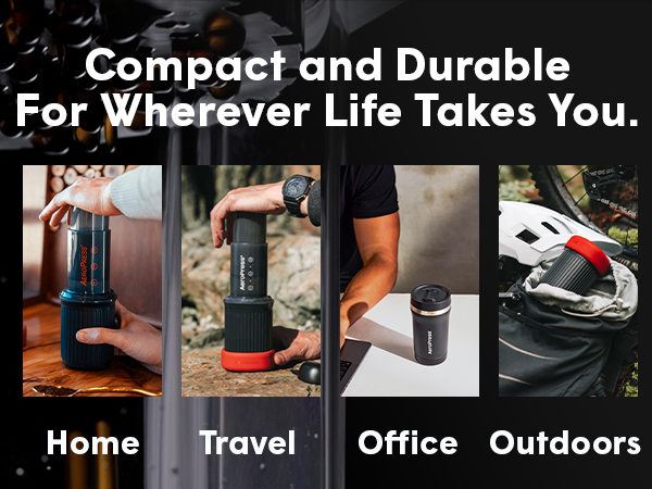 Compact and Durable Coffee Press