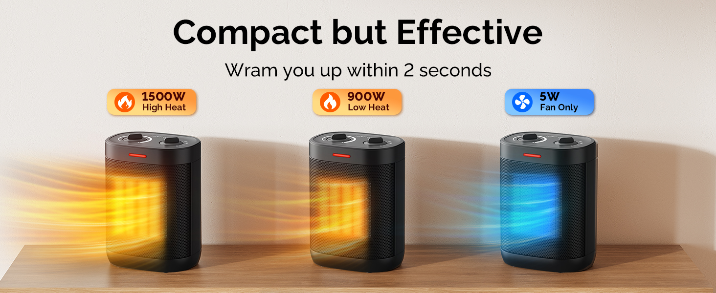portable electric space heater