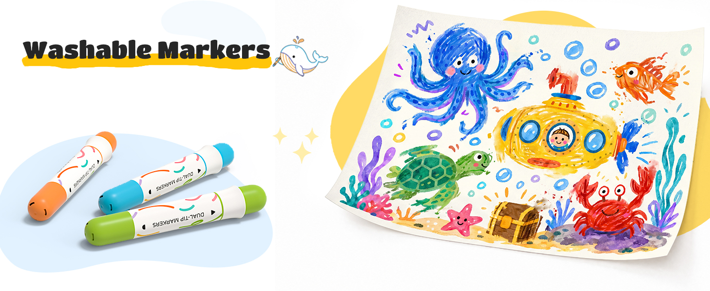 Washable Markers