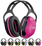 Dr.meter Hearing Protection Ear Muffs, Ear Protection Noise Cancelling Headphones for Adults, Kid...