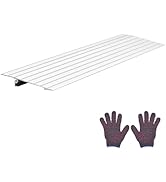 VEVOR Door Threshold Ramp 1‘’ Rise Aluminum Alloy Threshold Ramp Rated 800 lbs Load Capacity, Han...