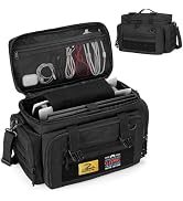 PGmoon Tactical Carrying Case Compatible with PS5/PS5 Pro Console, Travel Console Carry Bag with ...