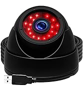 ELP 1megapixel Day Night Vision Indoor&Outdoor CCTV USB Dome Housing Camera Vandal-Proof for Hous...
