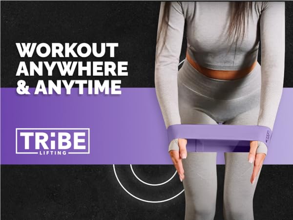 Colors of Tribe Lifting Leg Resistance Bands for Working Out