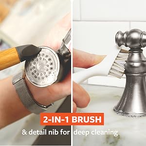 dish brush, detail brush, grunge brush, detail bathroom brush, grim brush