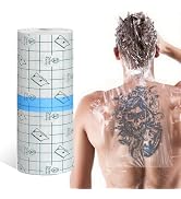 Tattoo Aftercare Waterproof Bandages, Second Skin Tattoo Cover Up Tape, Breathable, Waterproof, T...