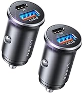 LISEN Car Charger USB C, 69W Cigarette Lighter USB Charger Adapter, Car Accessories Gifts for Men...