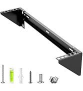 STANDOPIA 2U Vertical Wall Mount Rack - 19" Steel Wall & Under-Desk Bracket for Server, Network S...