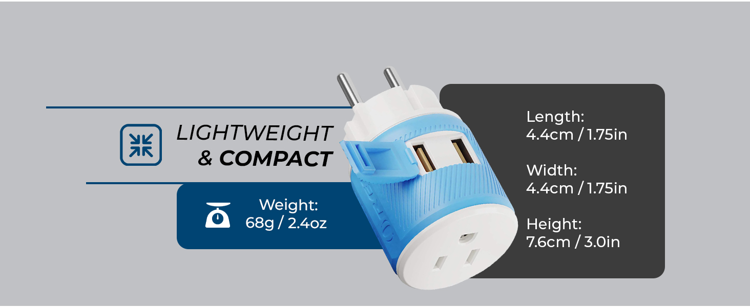 usa to denmark adapter